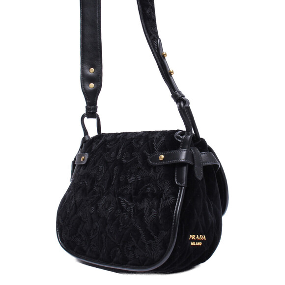 Prada Handbags - Prada Black Sport Crossbody Neoprene Bag